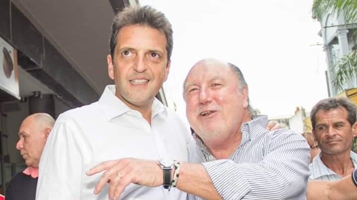 El-Argentino-Sergio Massa junto a Jorge Busti