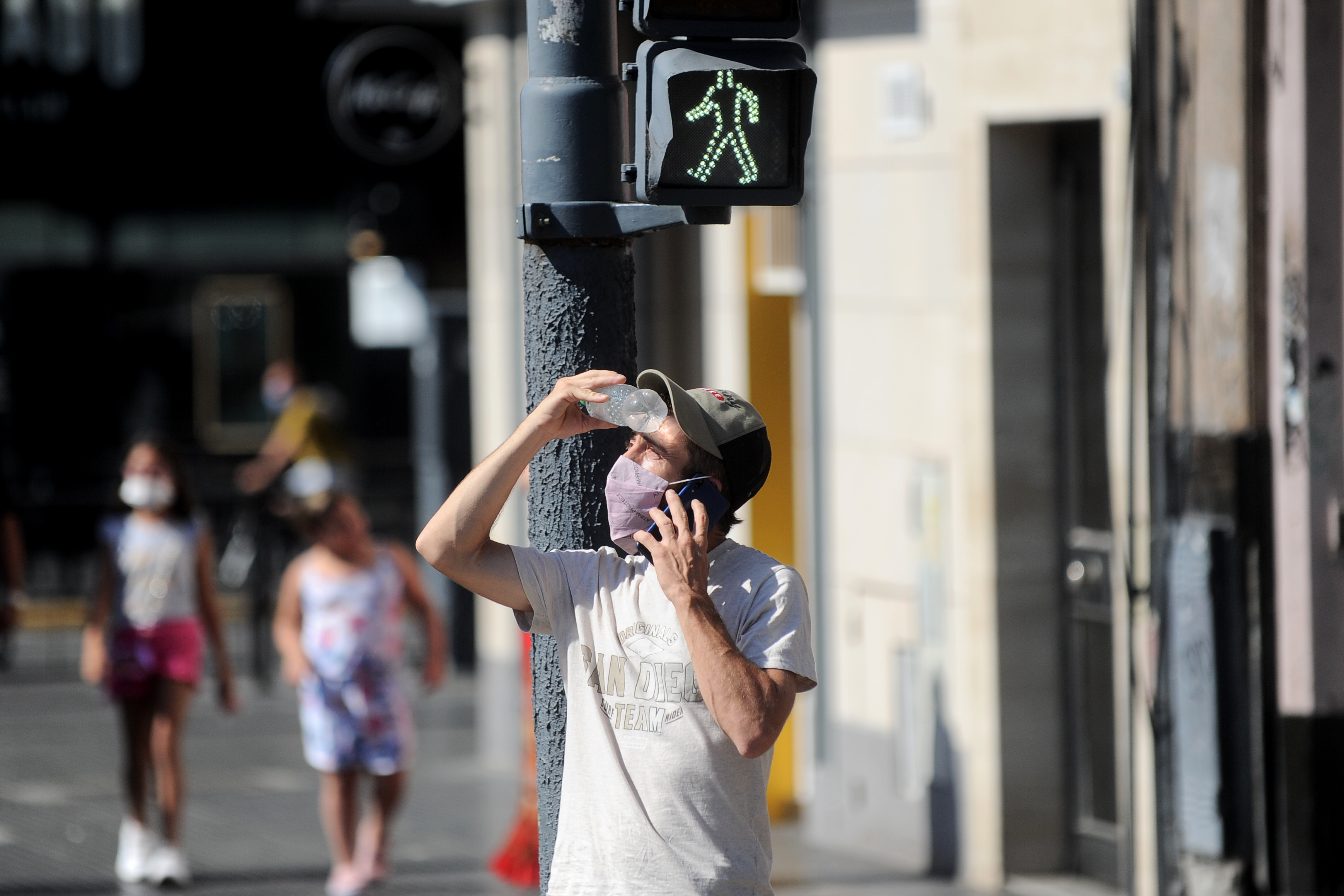 El-Argentino-Clima temperatura alerta rojo verano