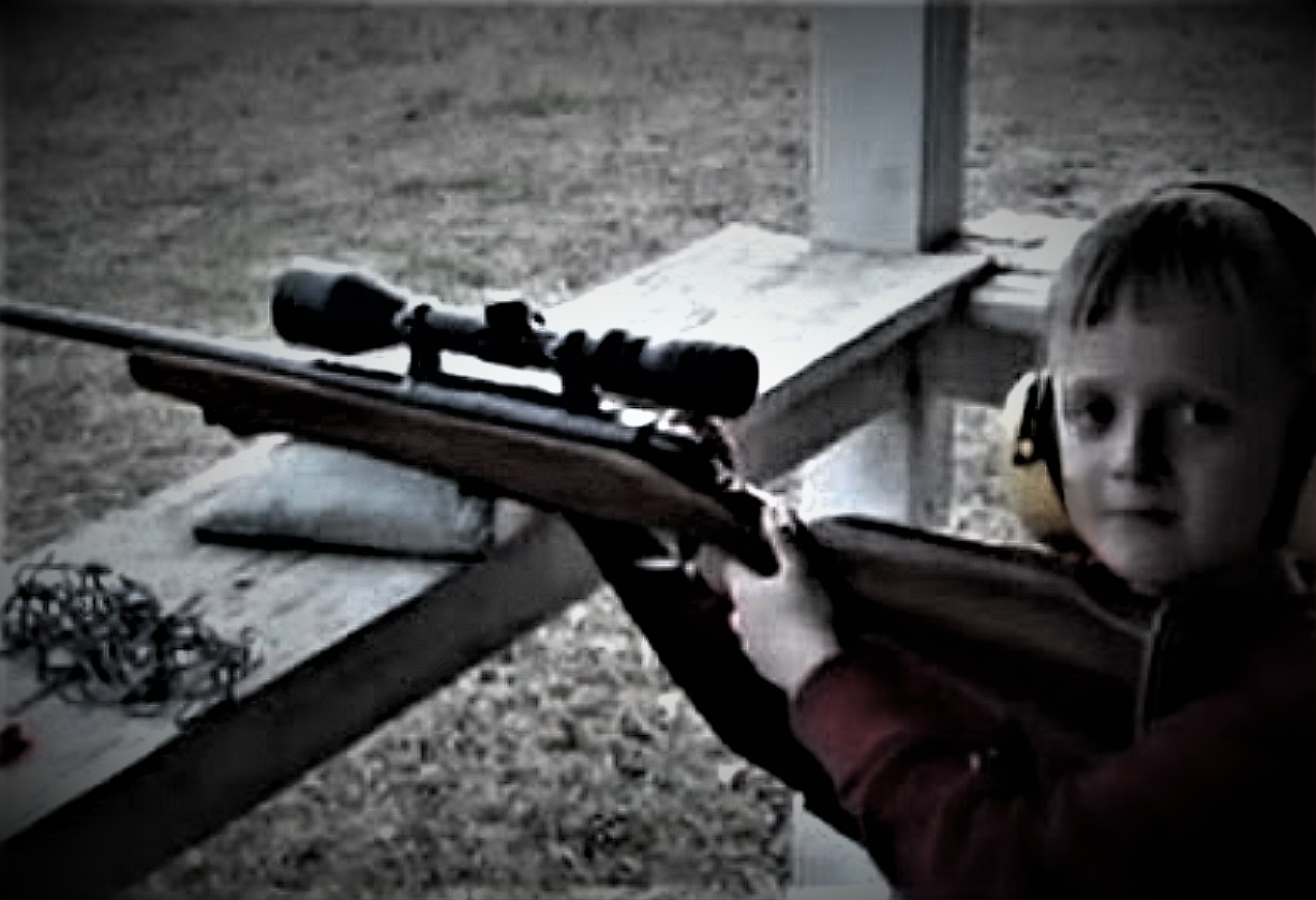 El-Argentino-Niño blanco rifle