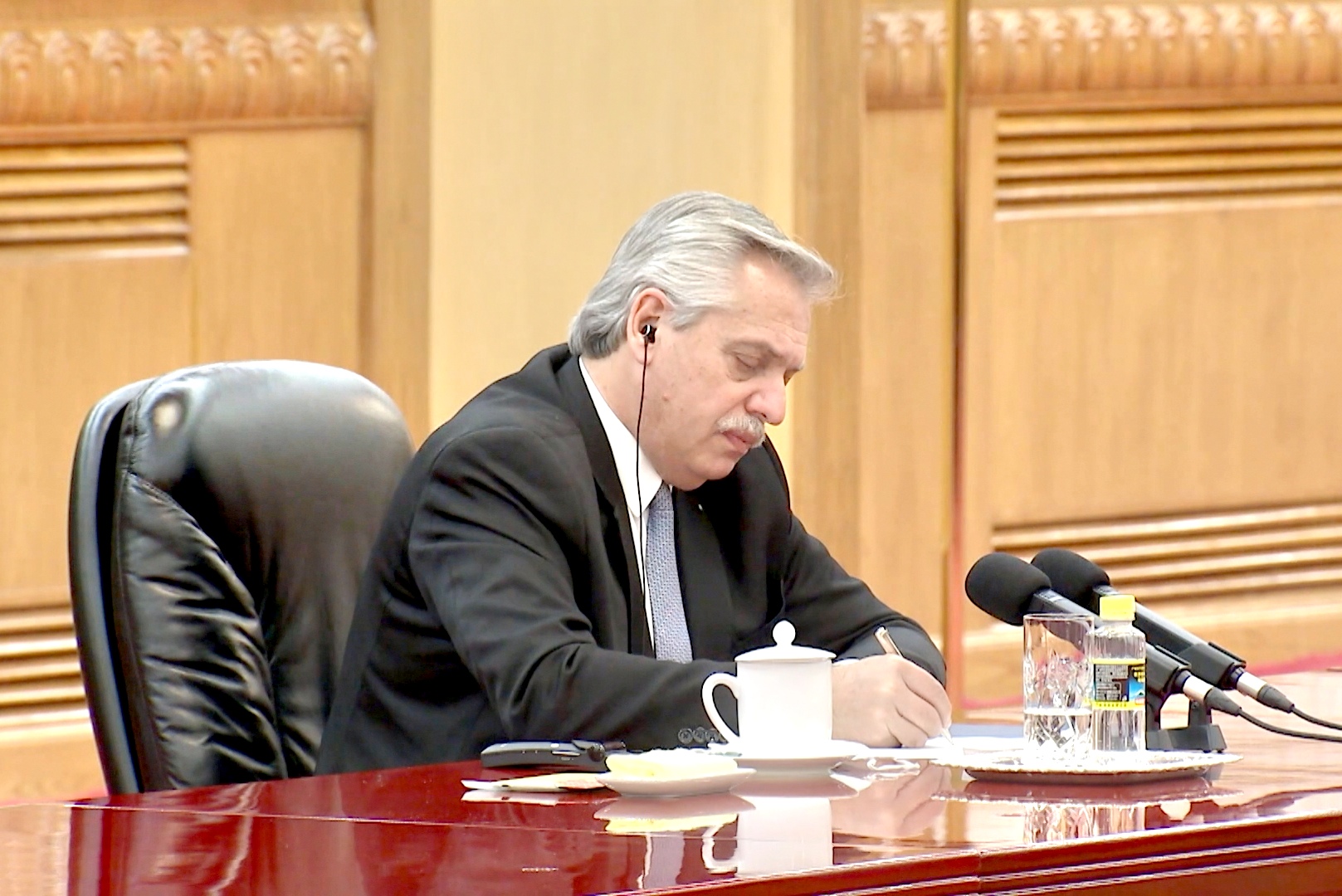 El-Argentino-Alberto en China Xi Jinping