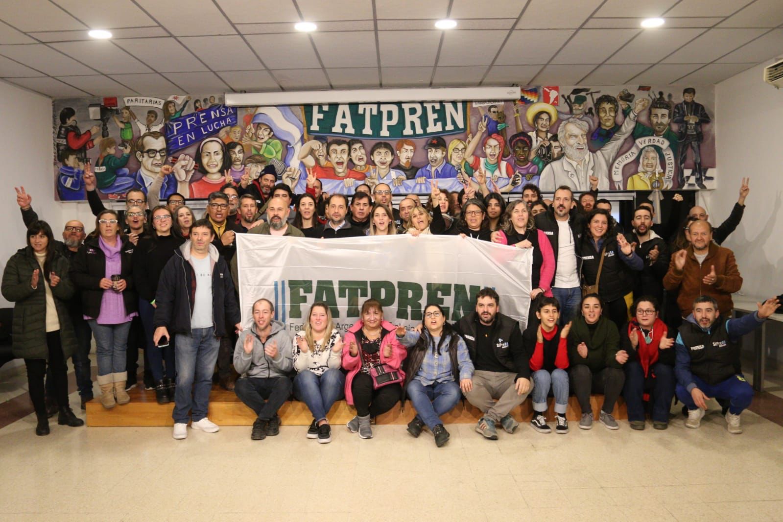 El-Argentino-Carla Gaudensi fue reelecta como secretaria general de FATPREN
