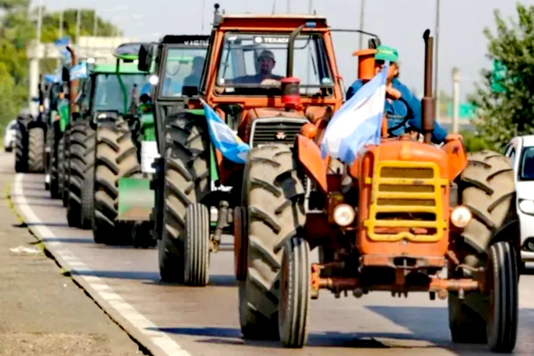 El-Argentino-Tractorazo-Mesa de Enlace