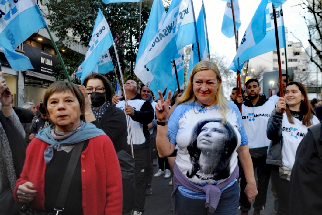 El-Argentino-Cristinazo-Vigilia la casa de Cristina