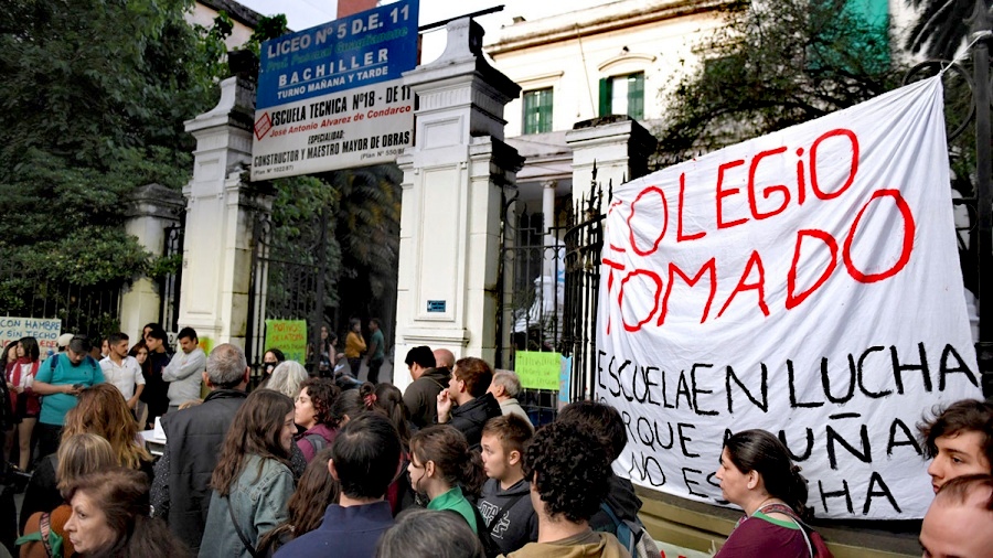El-Argentino-Toma de colegios porteños-CABA