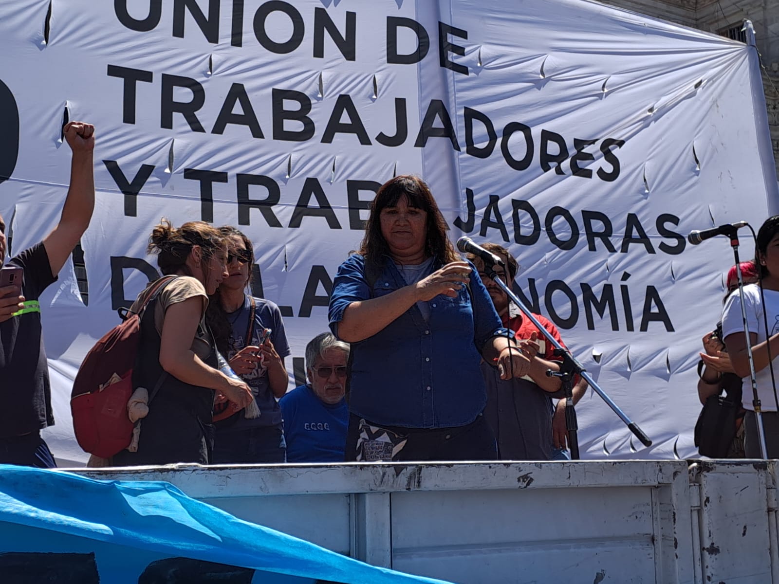 El-Argentino-Movilización ley de Barrios-UTEP