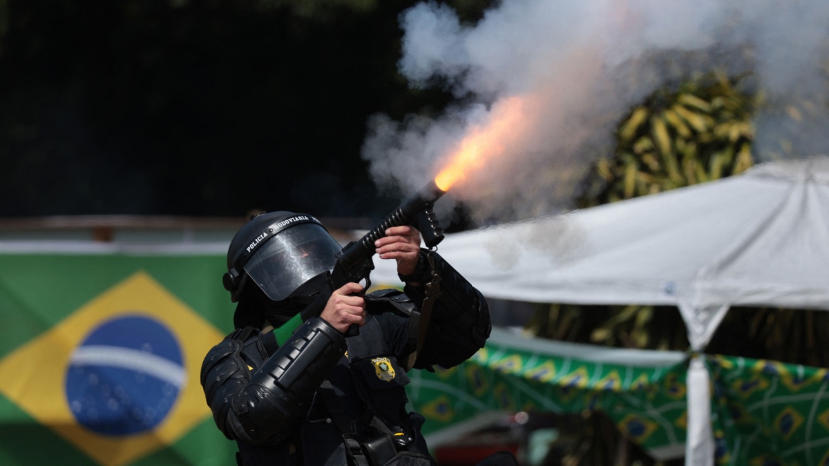 El-Argentino-Represión en Brasil