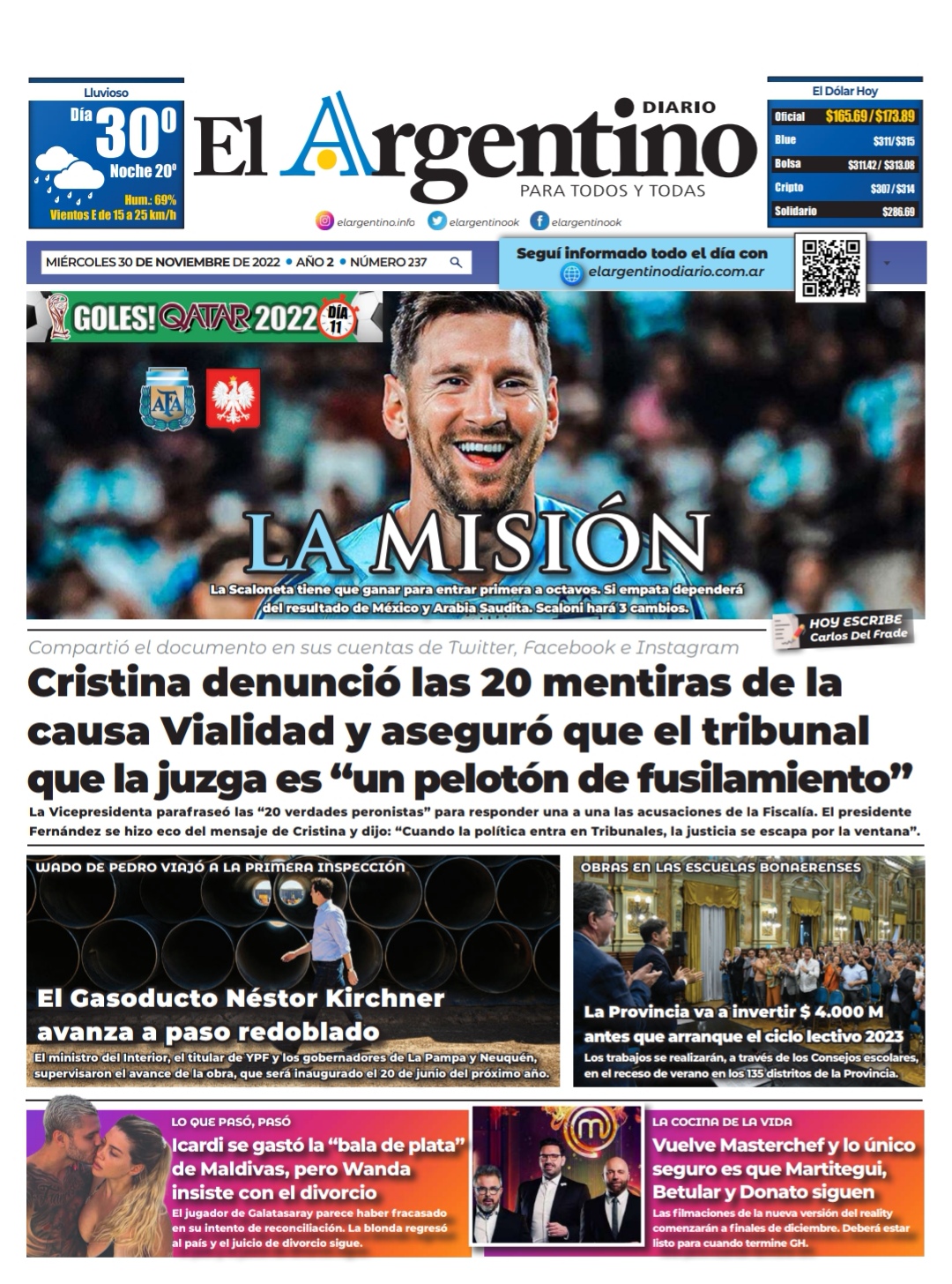 El-Argentino-Tapa-30-11-2022