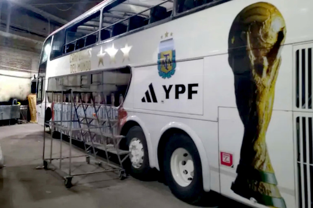 El-Argentino-la Selección llegó a la Argentina