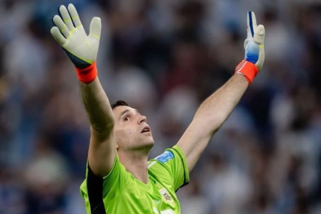 El-Argentino-Dibu Martínez Campeón del Mundo.