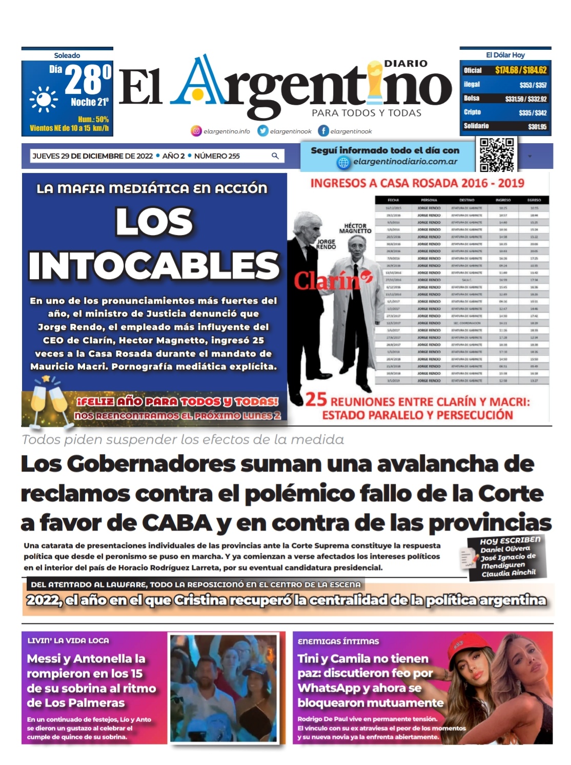 El-Argentino-Tapa-29-12-2022
