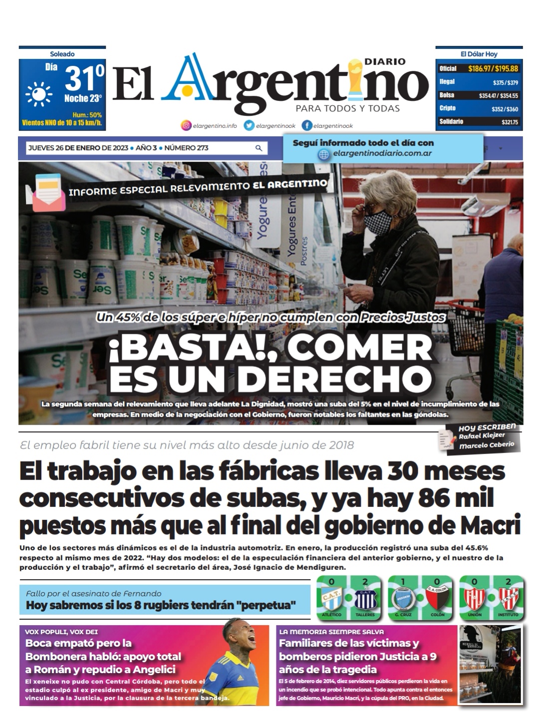 El-Argentino-Tapa-06-02-2023