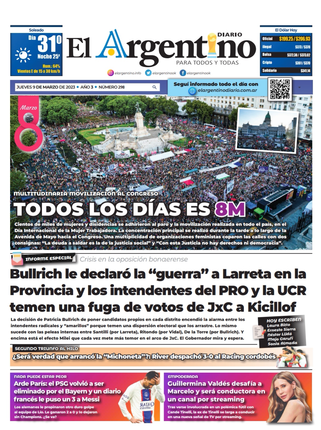 El-Argentino-Tapa-09-03-2023