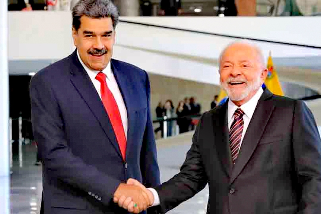 El-Argentino-Lula junto a Maduro.