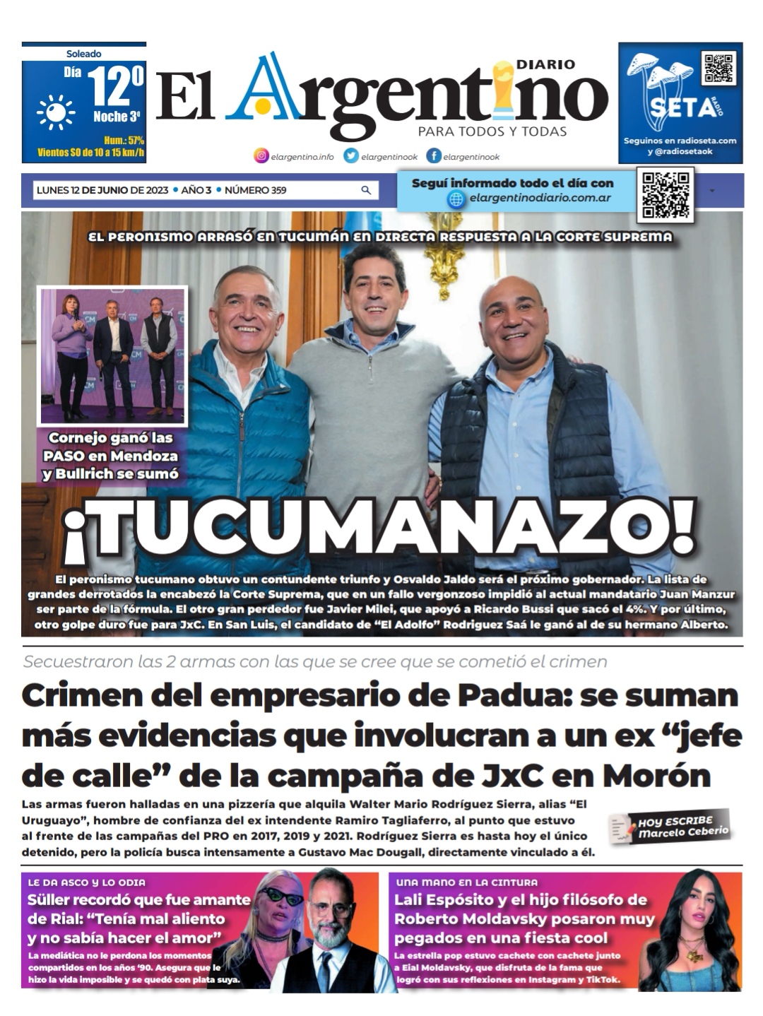 El-Argentino-Tapa-12-06-2023
