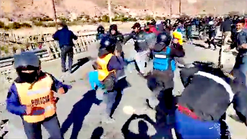 El-Argentino-Represión en Jujuy.