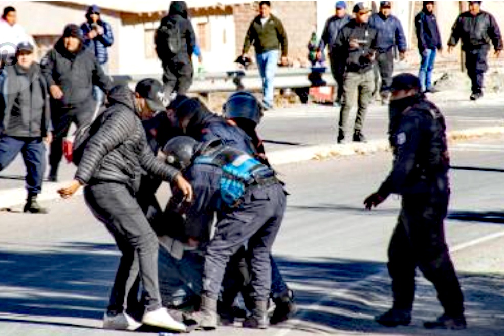 El-Argentino-Represión en Jujuy.