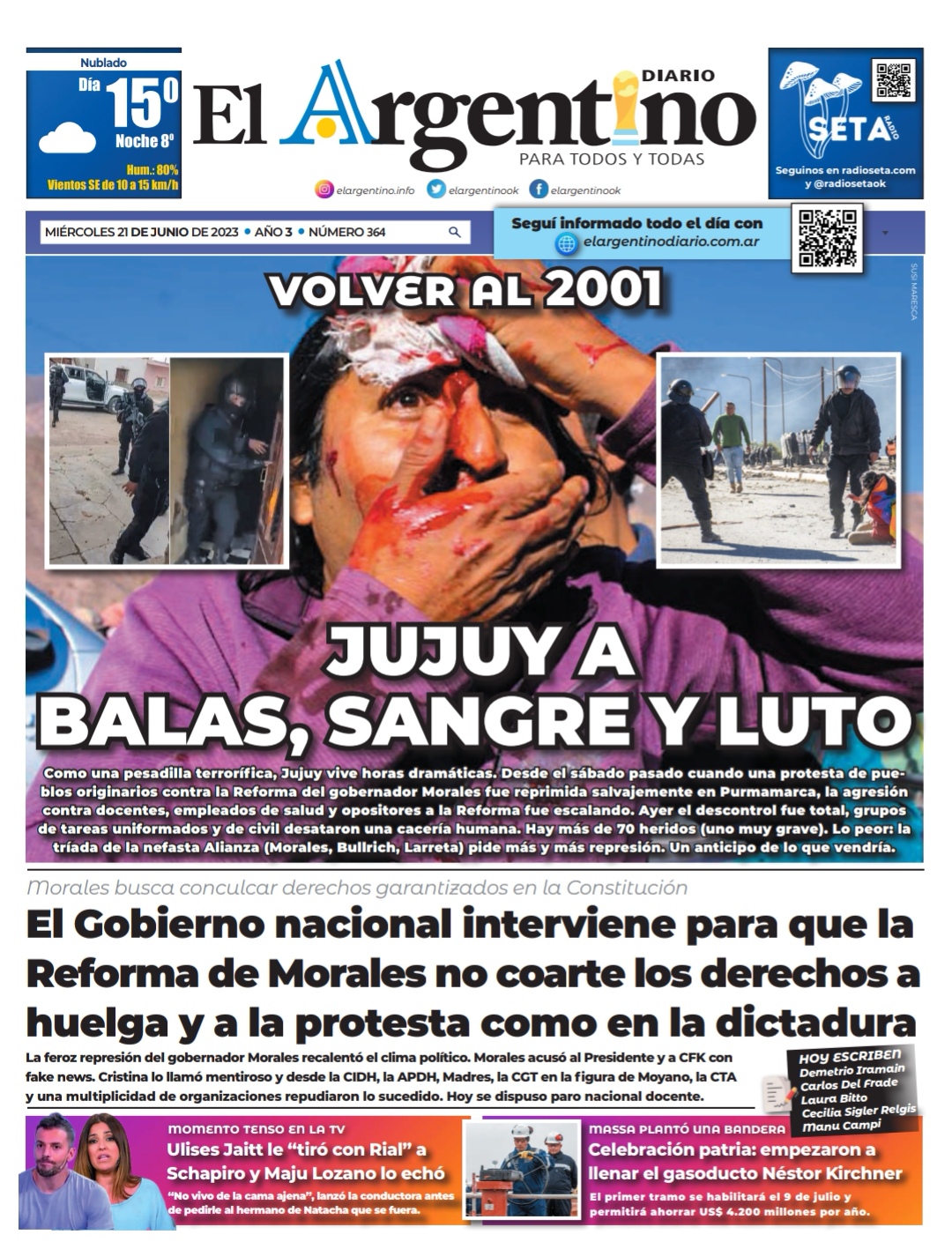 El-Argentino-Tapa-21-06-2023