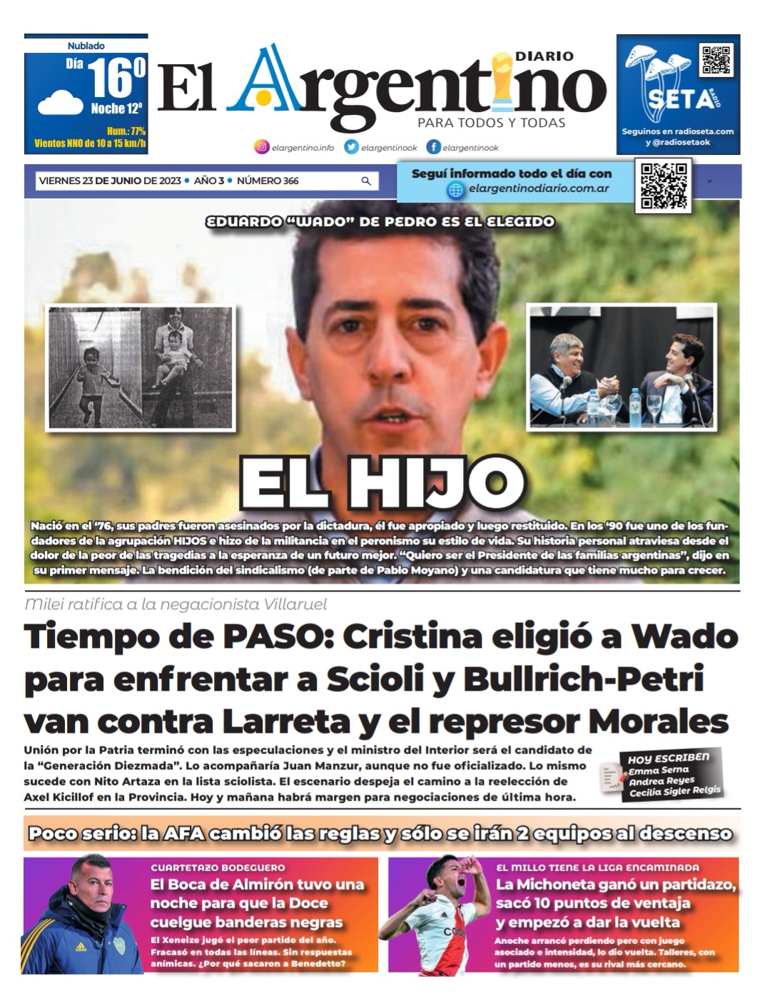 El-Argentino-Tapa-23-06-2023