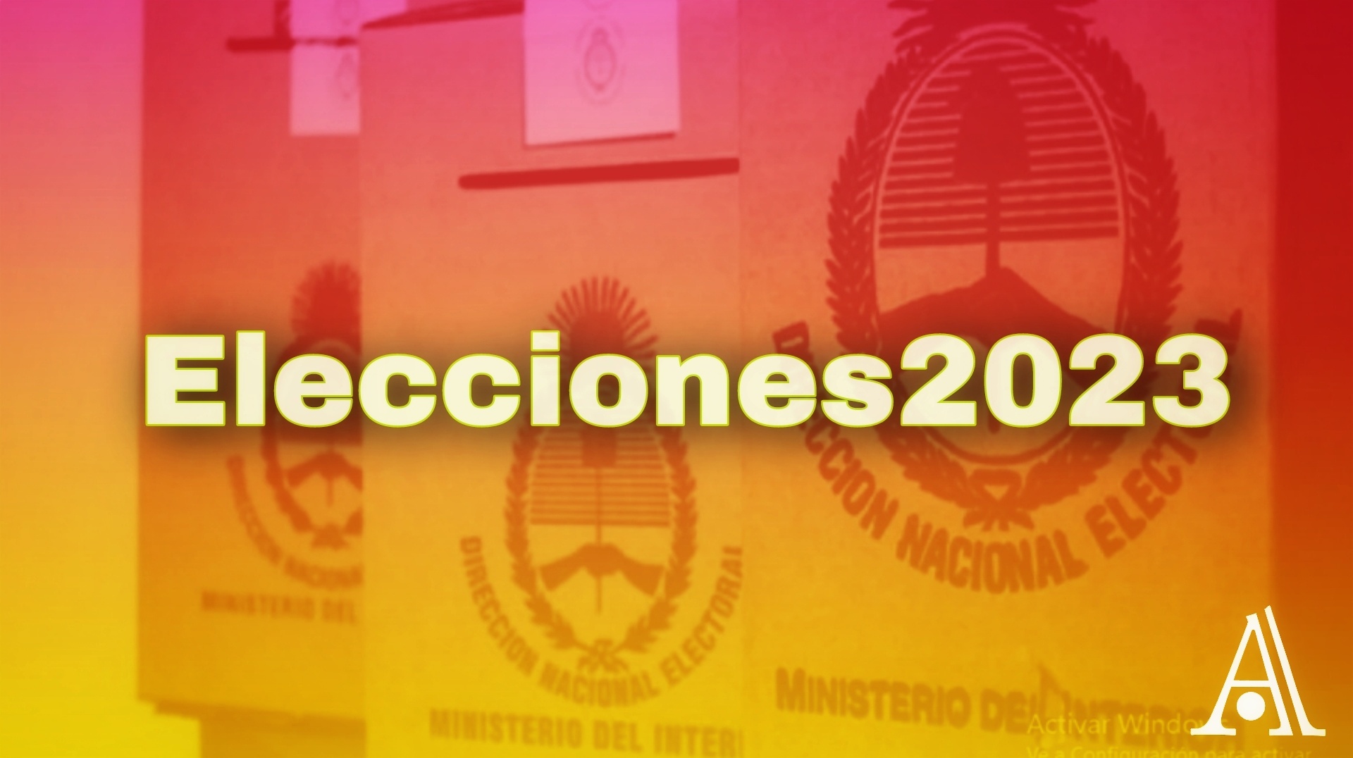 El-Argentino-placa Elecciones 2023.