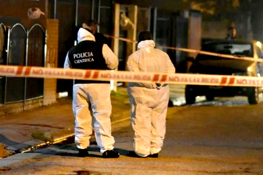 El-Argentino-Policía científica Mar del Plata.