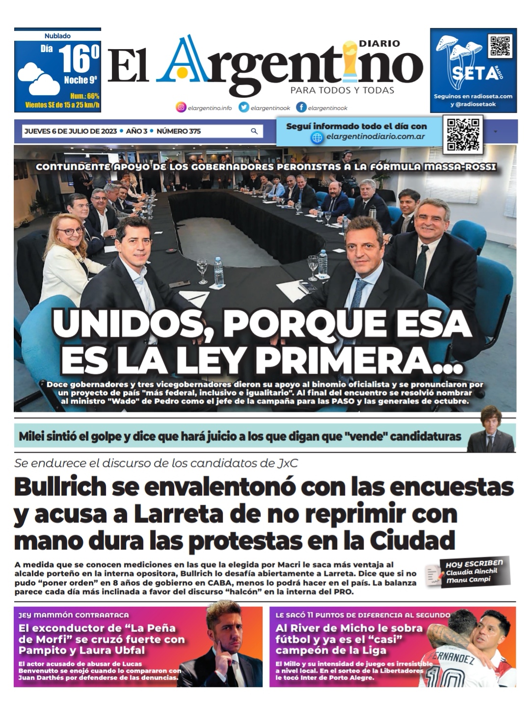 El-Argentino-Tapa-06-07-2023