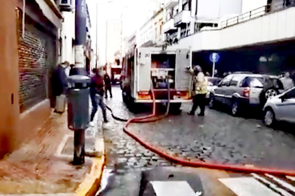 El-Argentino-Incendio en Recoleta.