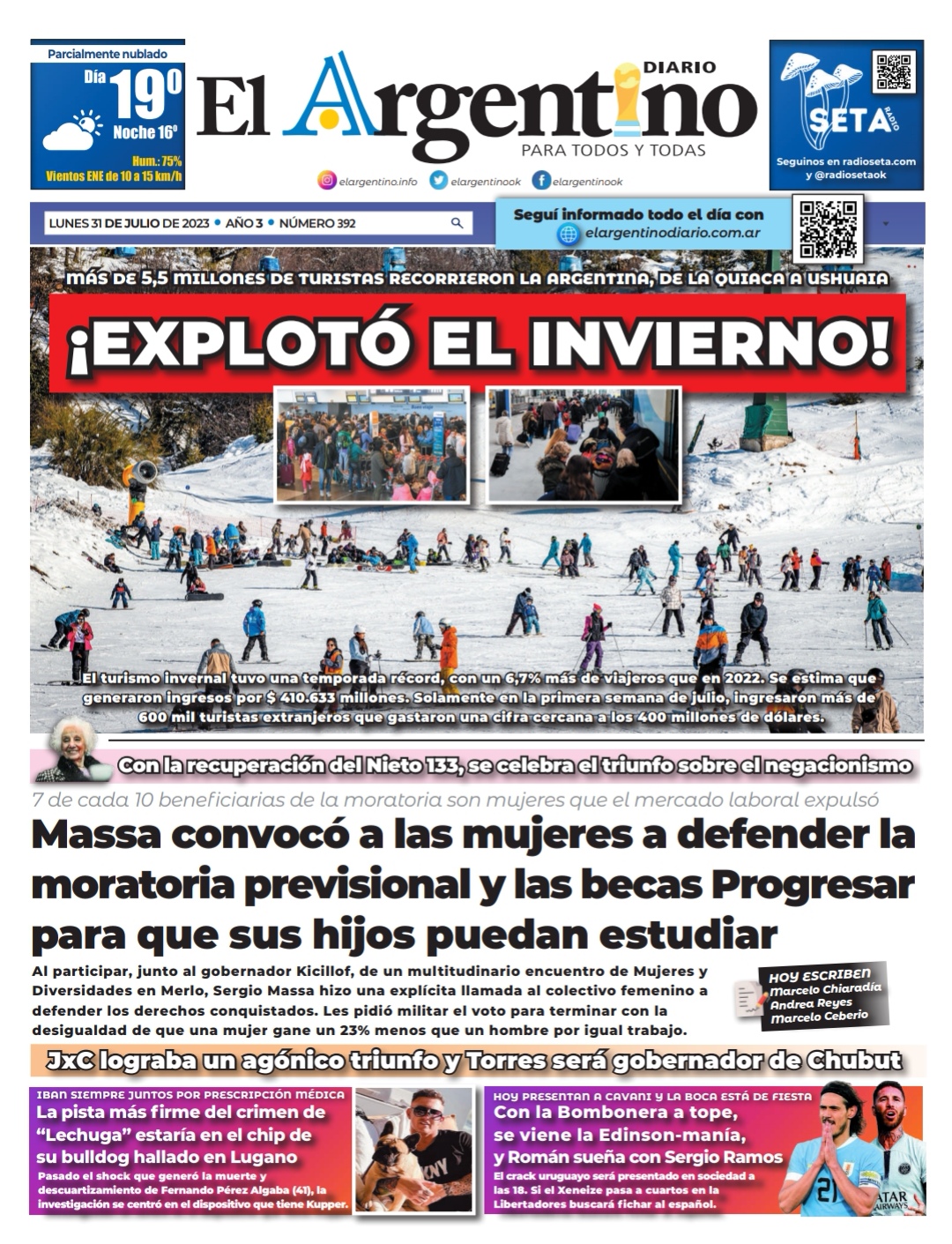 El-Argentino-Tapa-31-07-2023