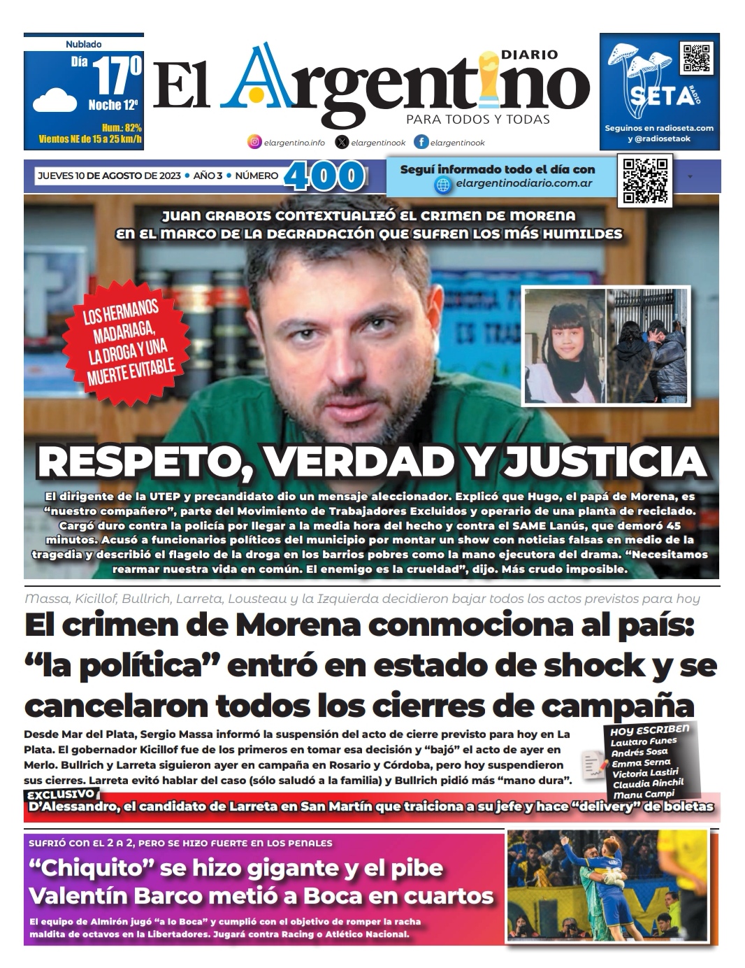 El-Argentino-Tapa-10-08-2023
