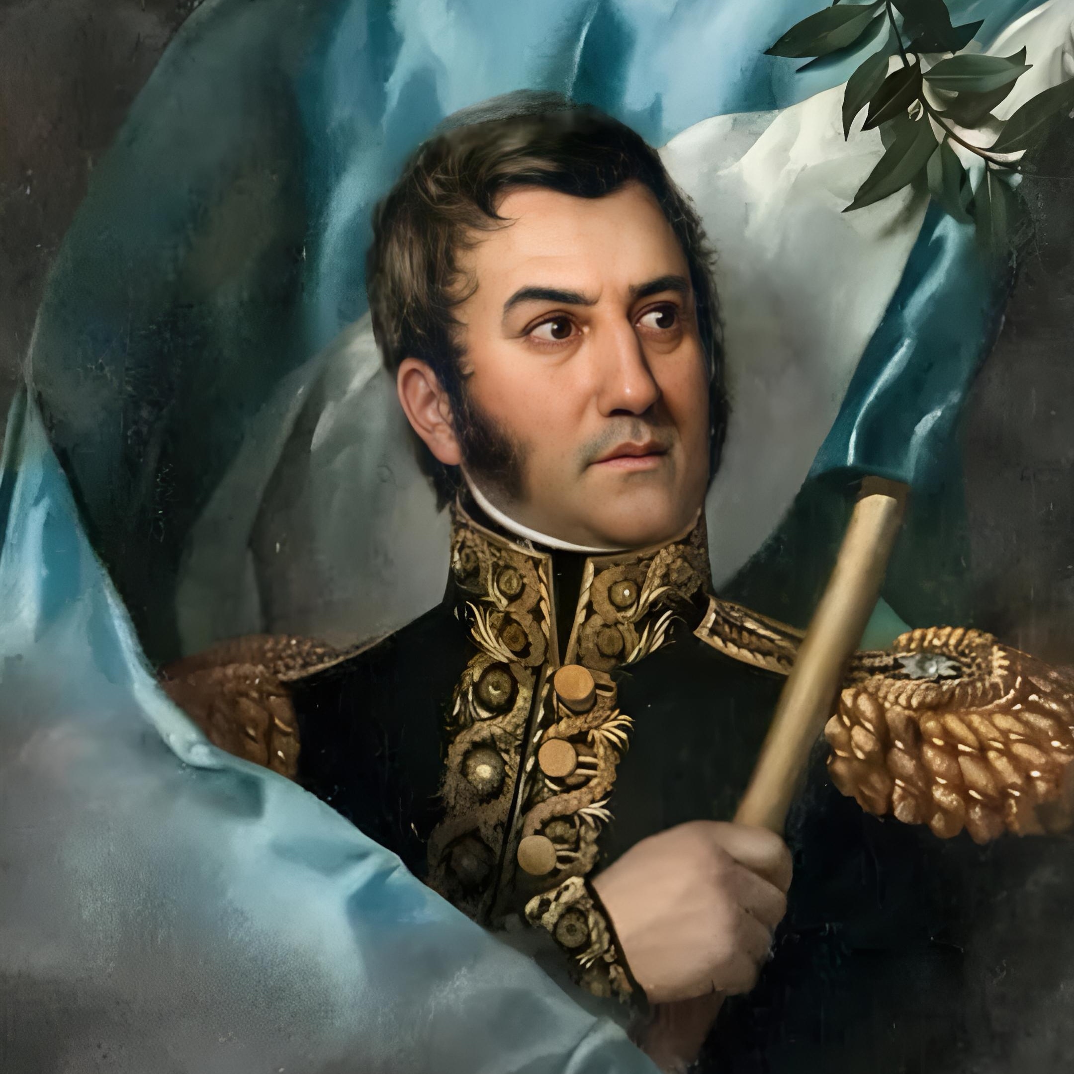 El-Argentino-José de San Martín.
