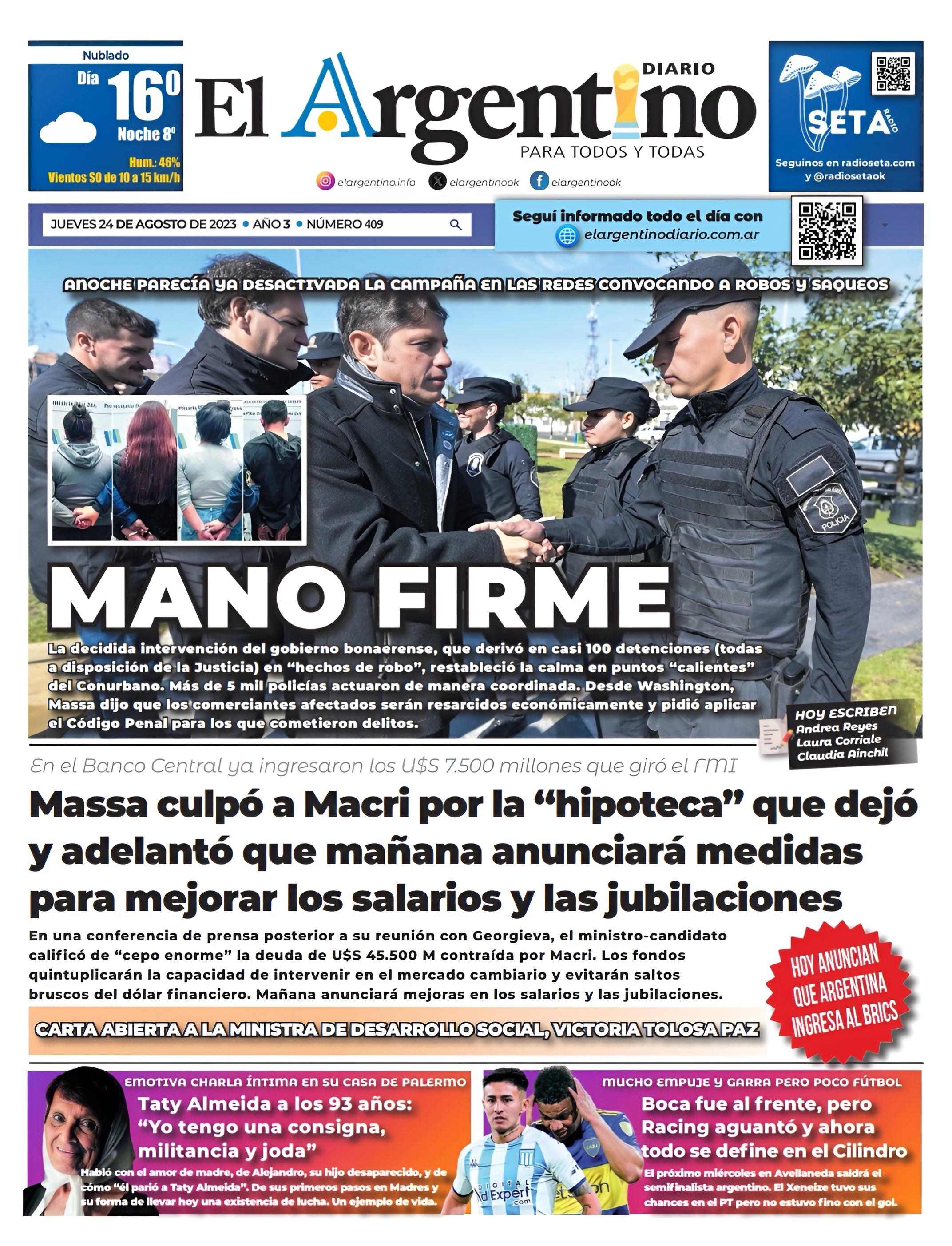 El-Argentino-Tapa-24-08-2023