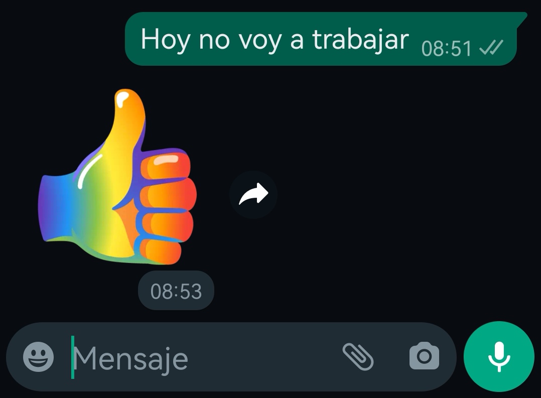 El-Argentino-Emoji pulgar arriba.