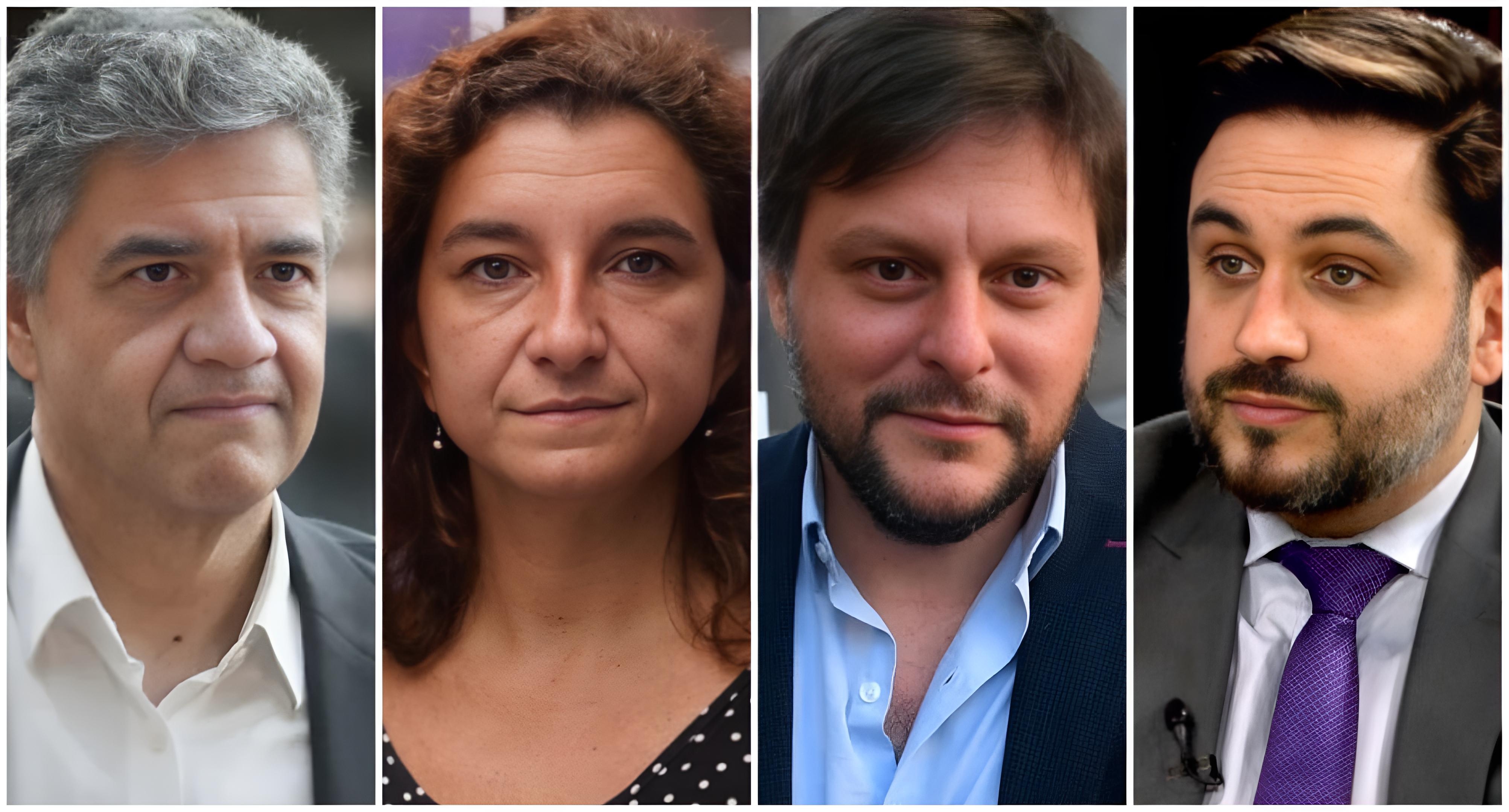 El-Argentino-Jorge Macri, Leandro Santoro, Ramiro Marra y Vanina Biasi.