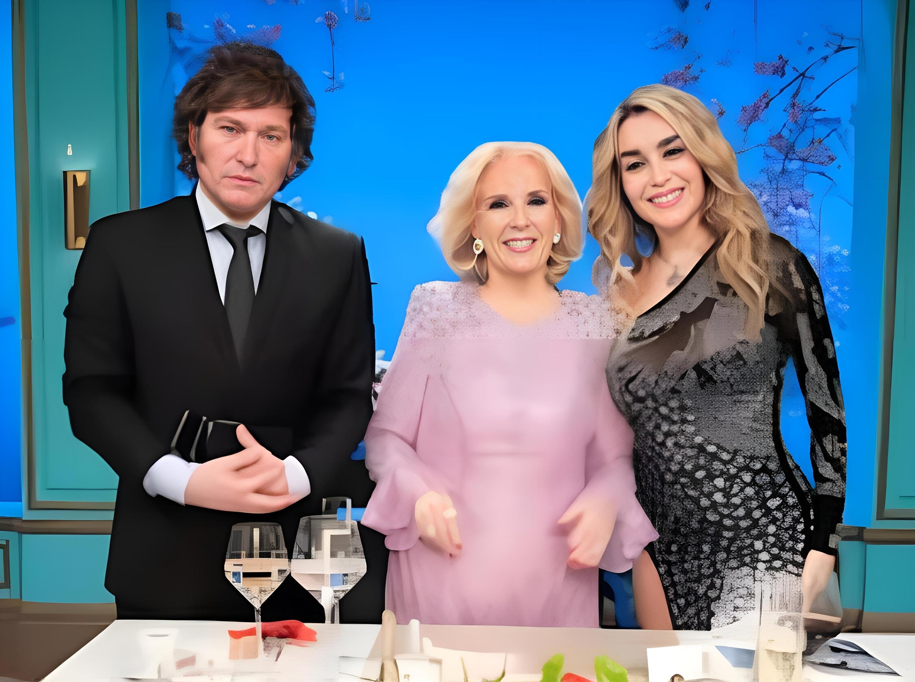 El-Argentino-Fátima Flores-Mirtha Legrand-Javier Milei.