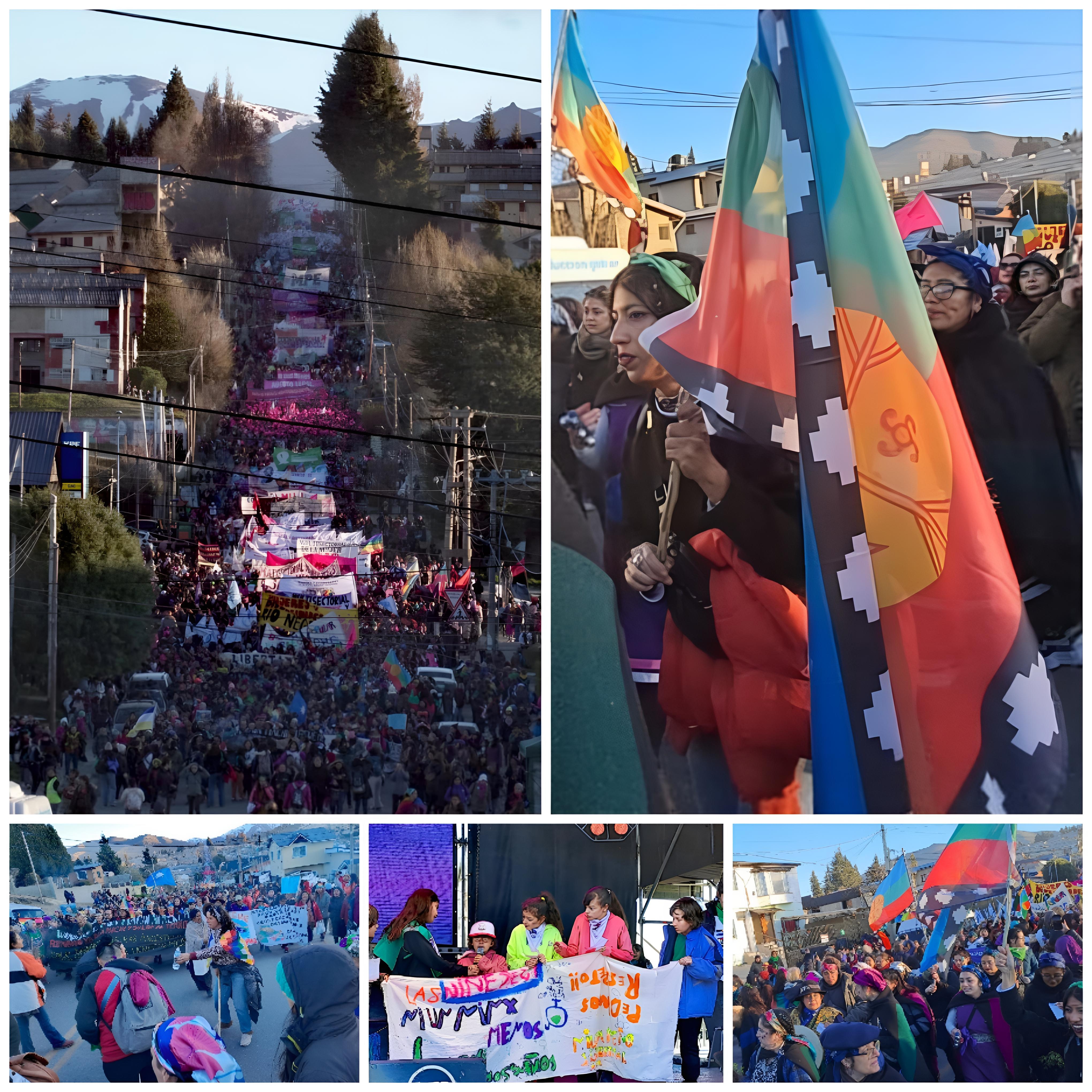 El-Argentino-Marcha del 36 Encuentro Plurinacional de Mujeres y Disidencias.