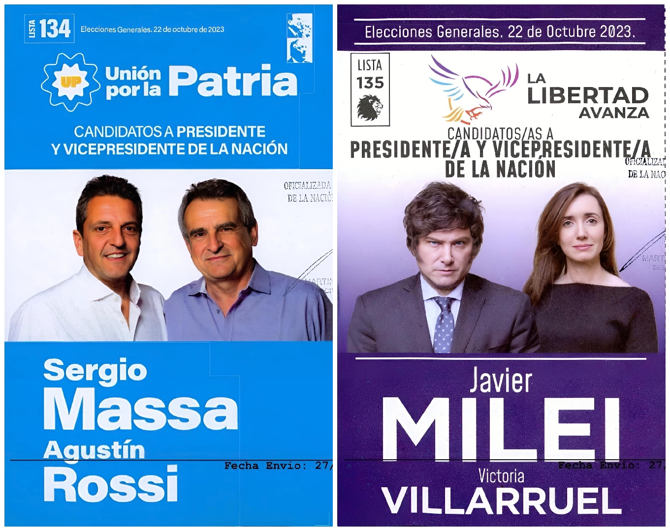 El-Argentino-Boletas Balotaje-Segunda vuelta.