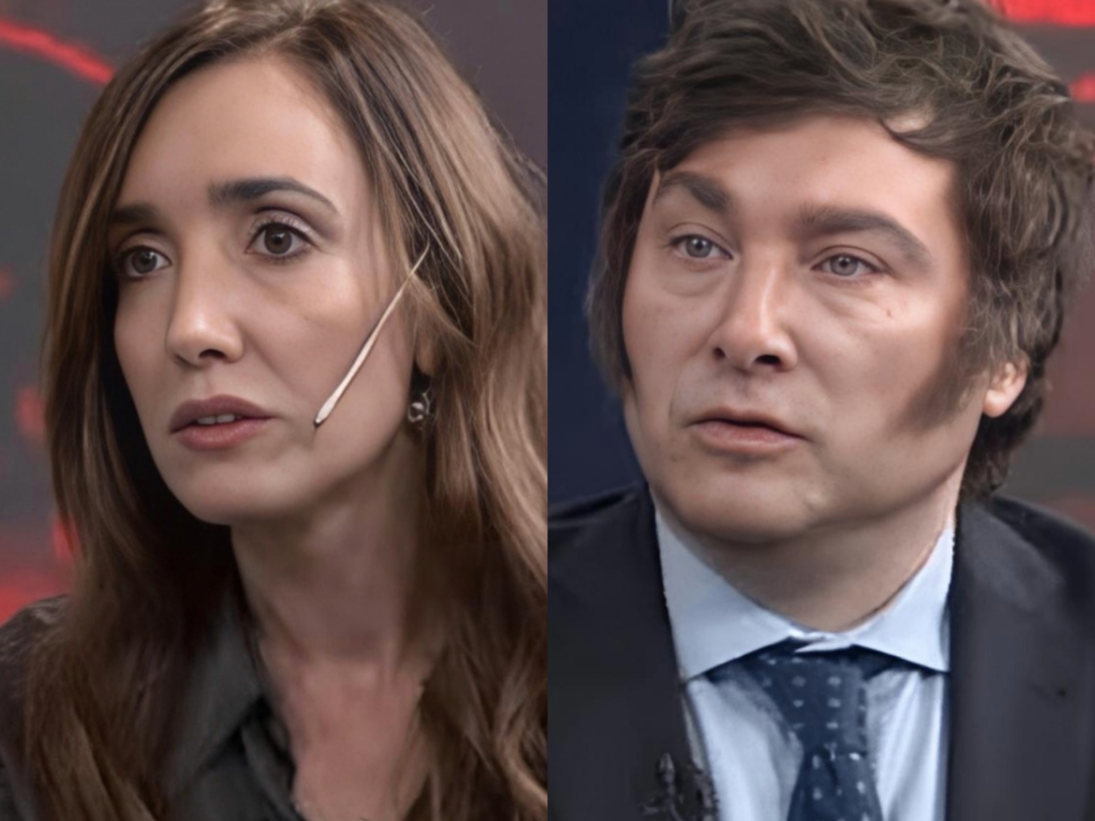 El Argentino-Javier Milei-Victoria Villarruel.