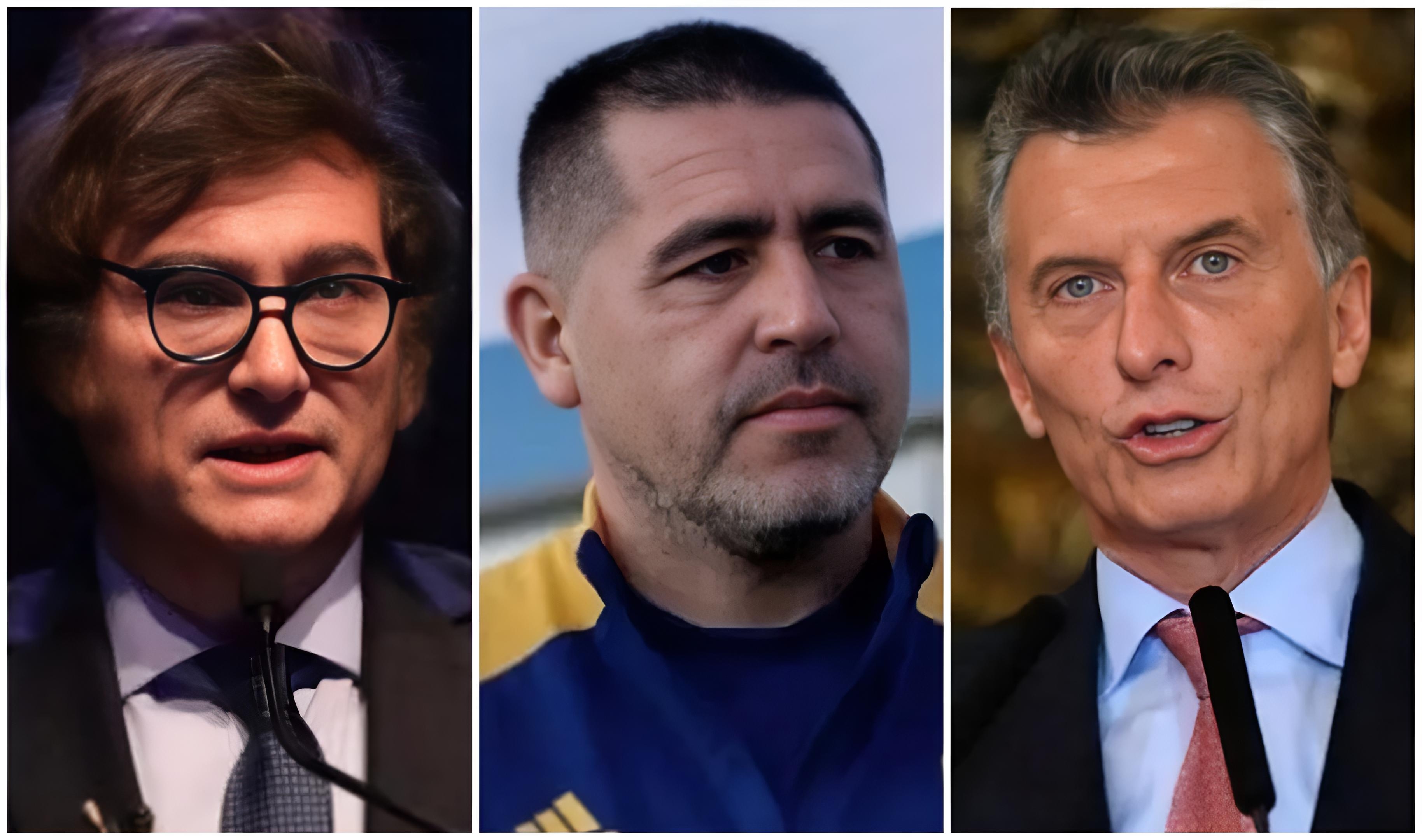 El-Argentino-Milei-Riquelme-Macri.