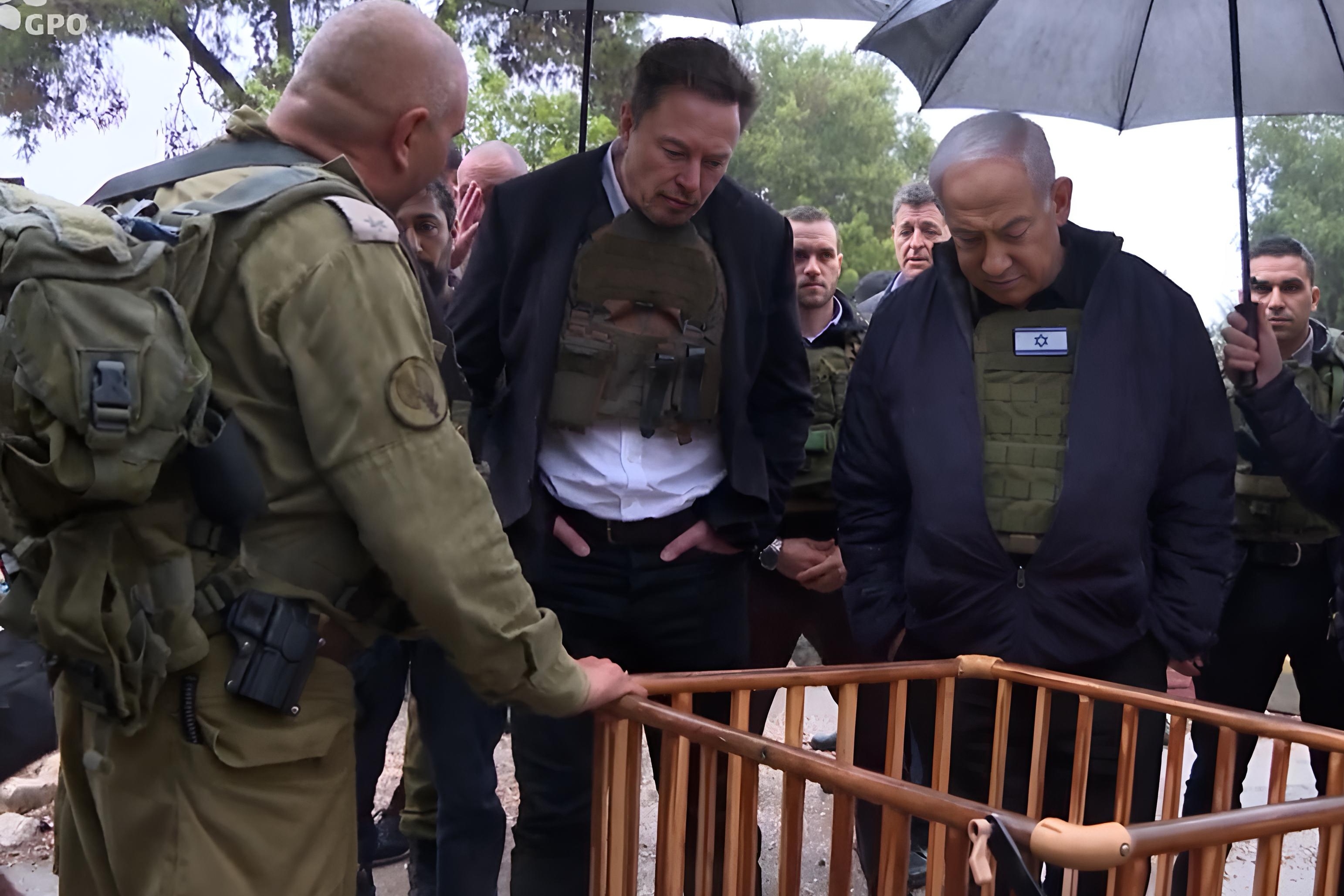 El-Argentino-Elon Musk en Israel.
