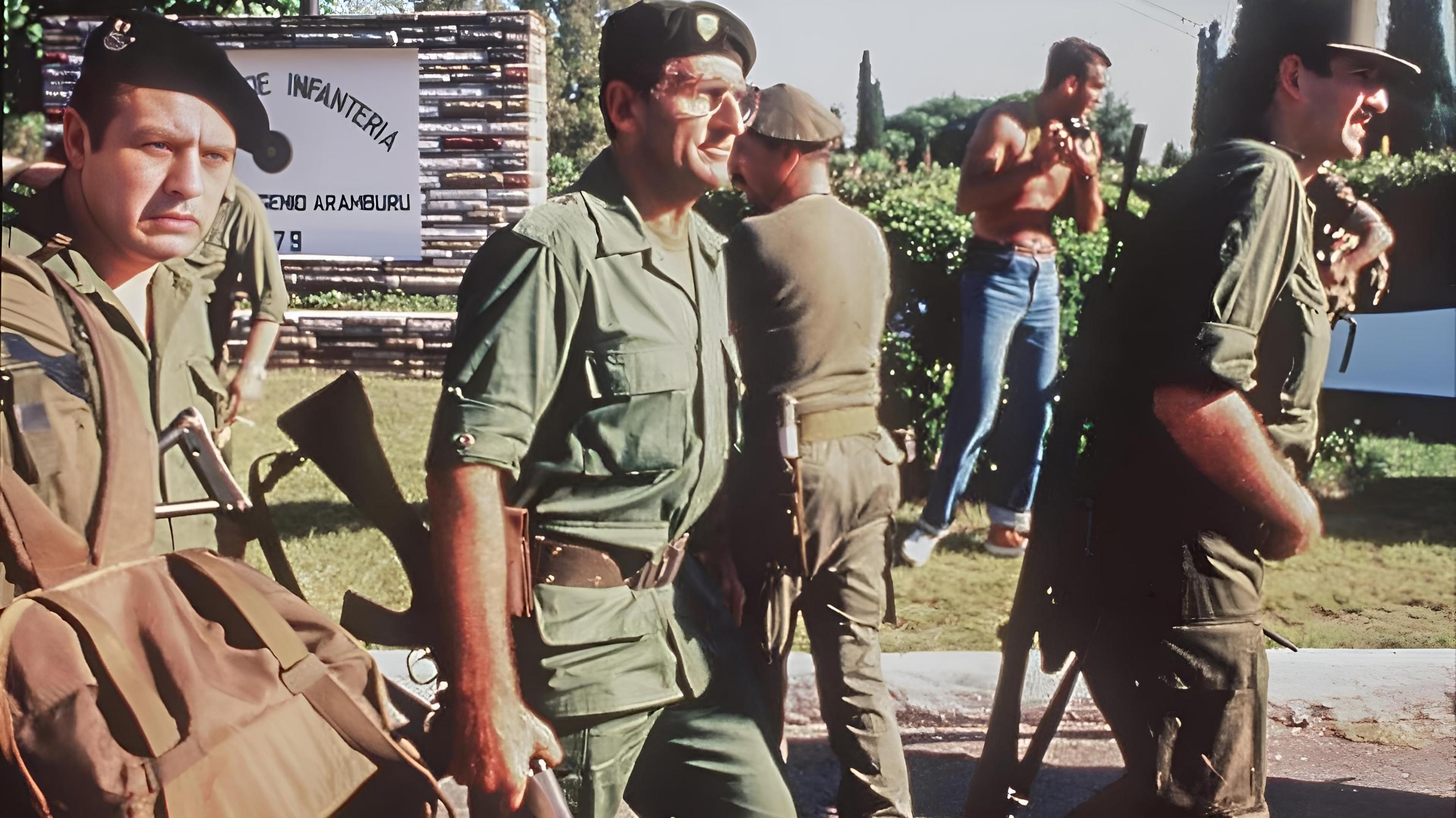 El-Argentino-Levantamiento cara pintadas-Mohammed Alí Seineldín.