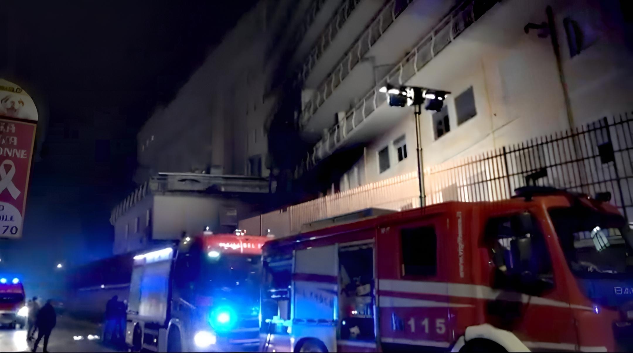 El-Argentino-Incendio en hospital Italia.