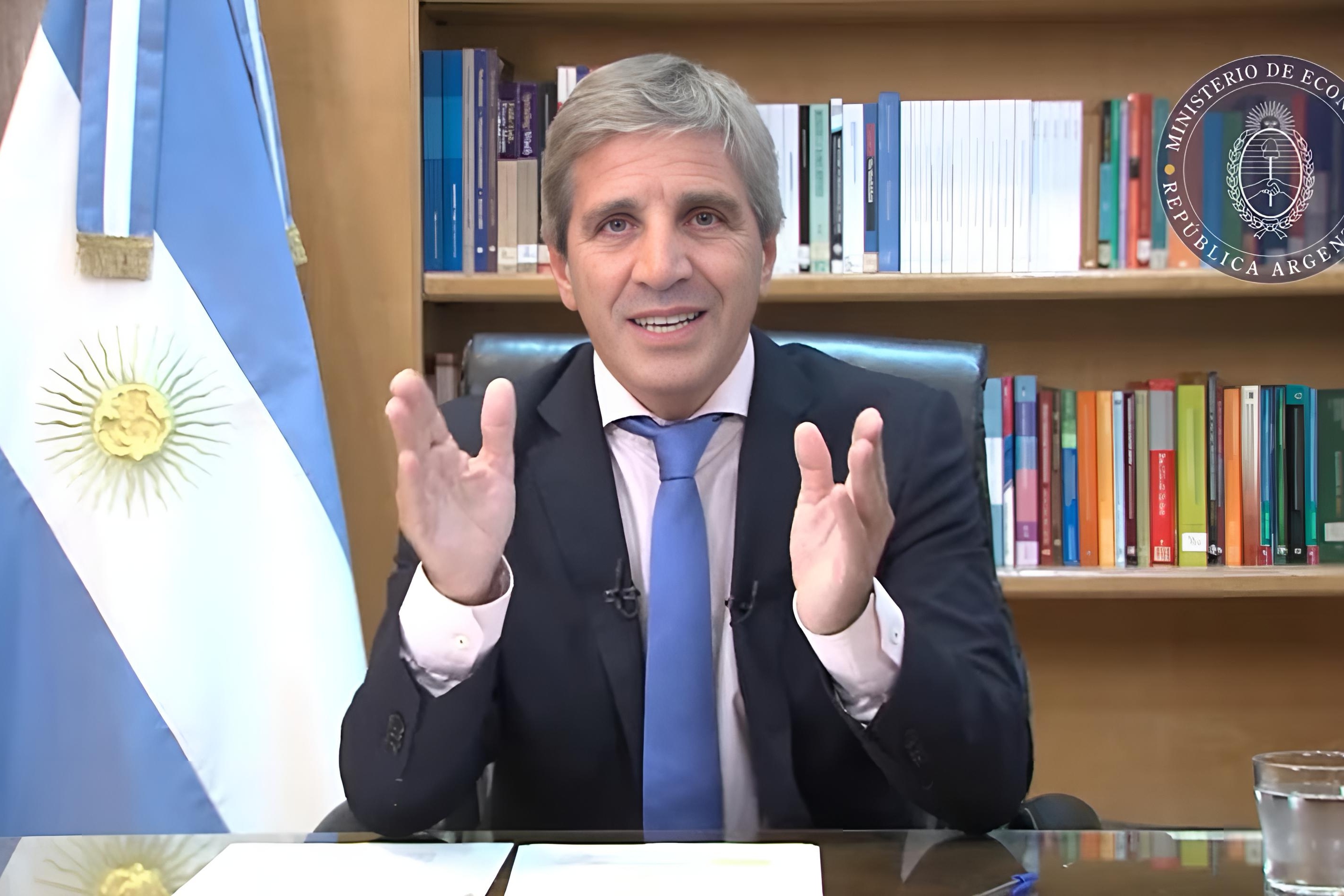 El-Argentino-El ministro de Economía Luis Caputo.