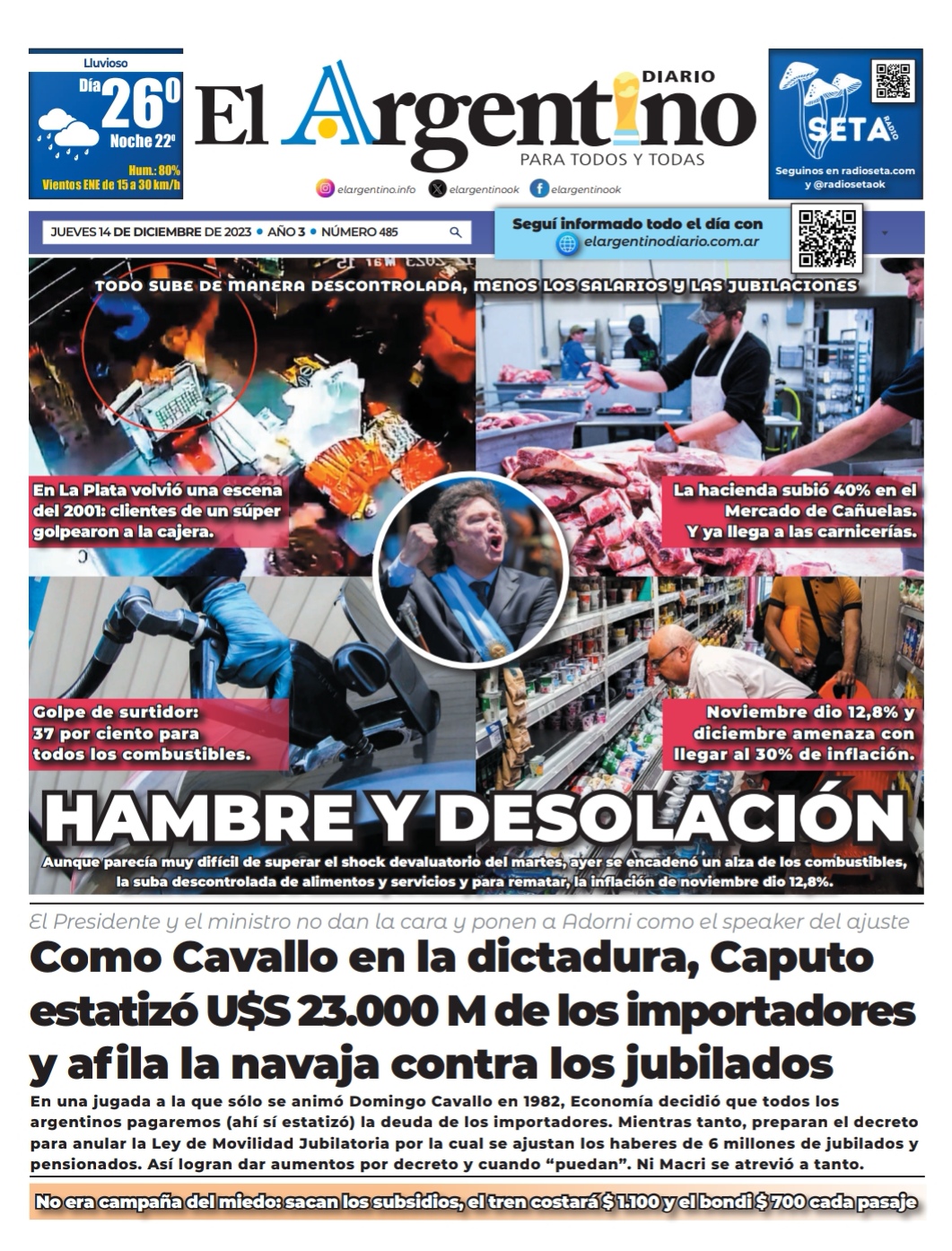 El-Argentino-Tapa-14-12-2023