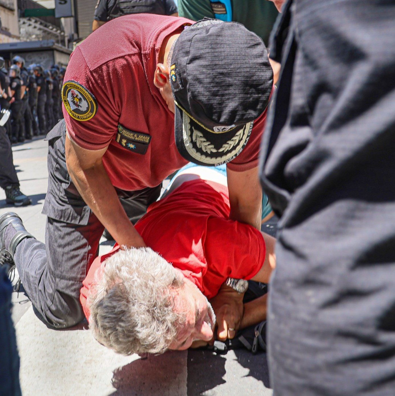 El-Argentino-Protesta en Tribunales.