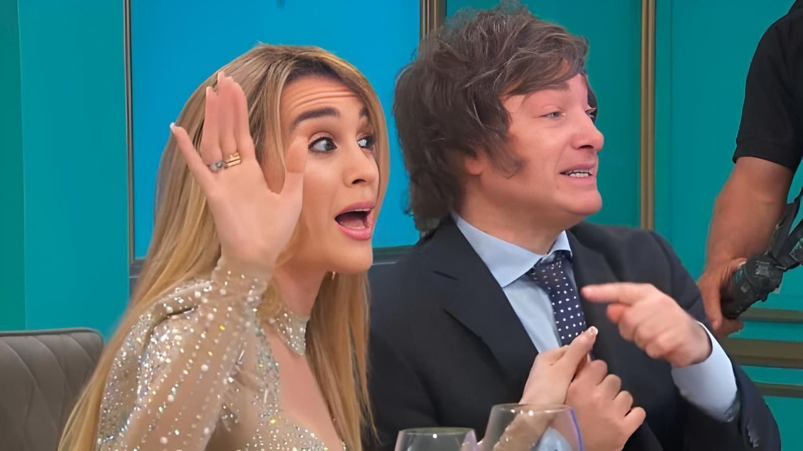El-Argentino-Fátima Flores y Javier Milei.