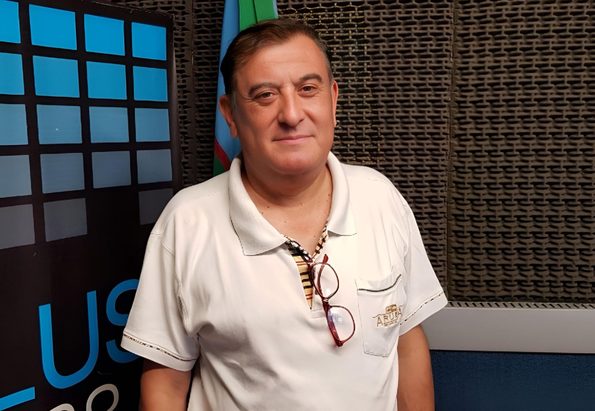 El-Argentino-El profesor Víctor Zalazar.