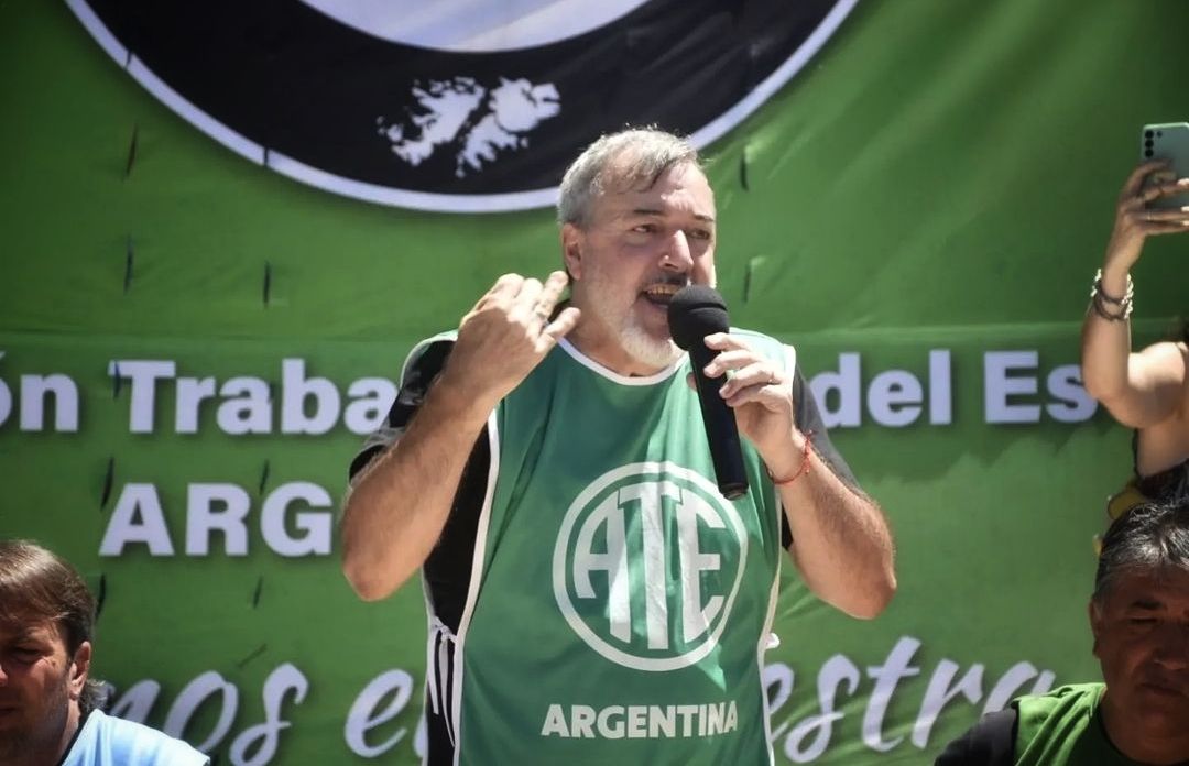 El Argentino Diario-Rodolfo Aguiar-ATE.