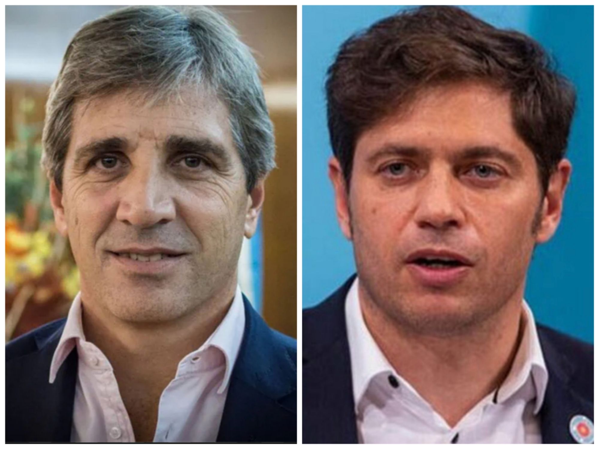El Argentino Diario-Axel Kicillof-Luis Toto Caputo.