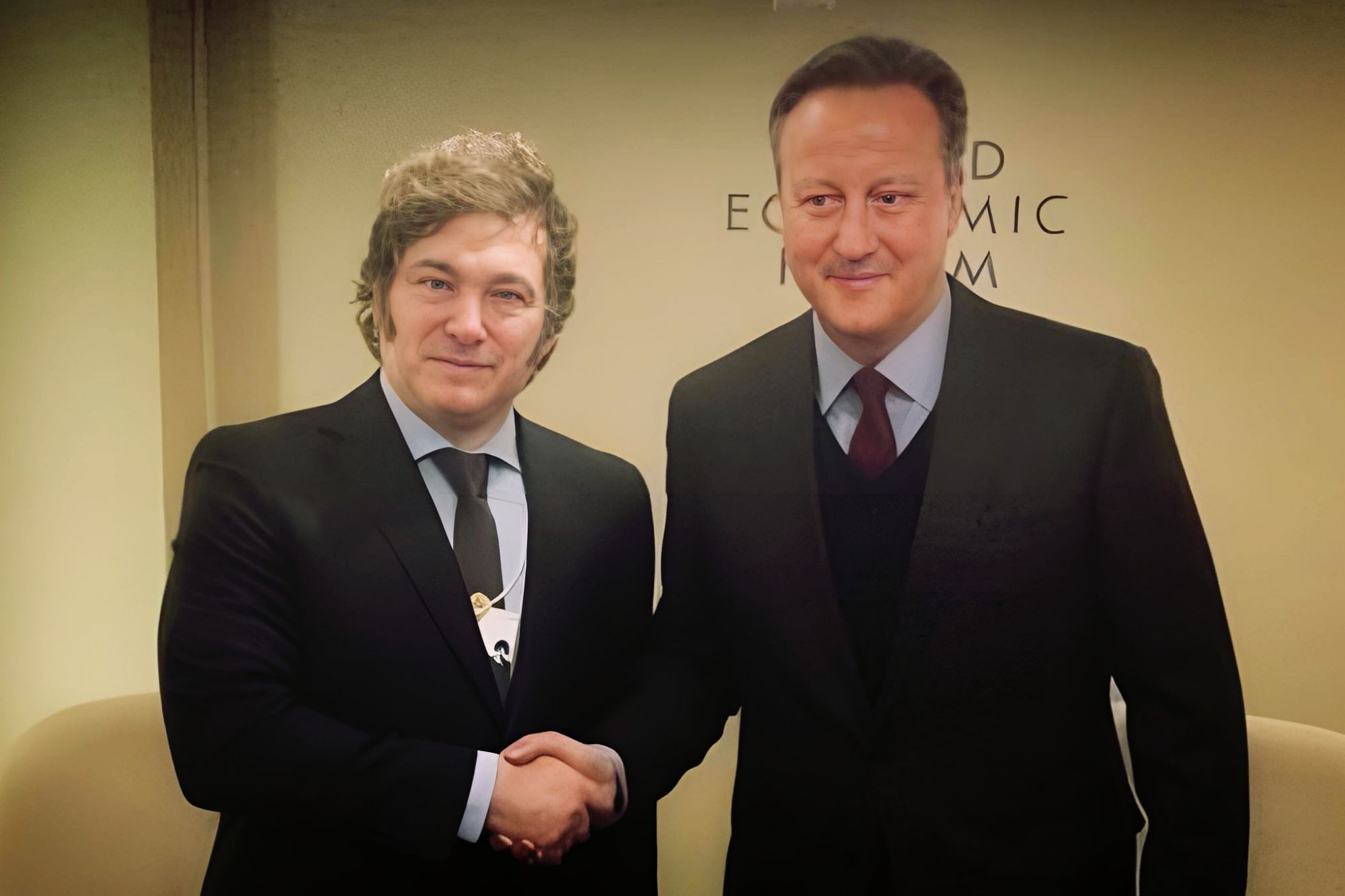 El Argentino Diario-Javier Milei-David Cameron.