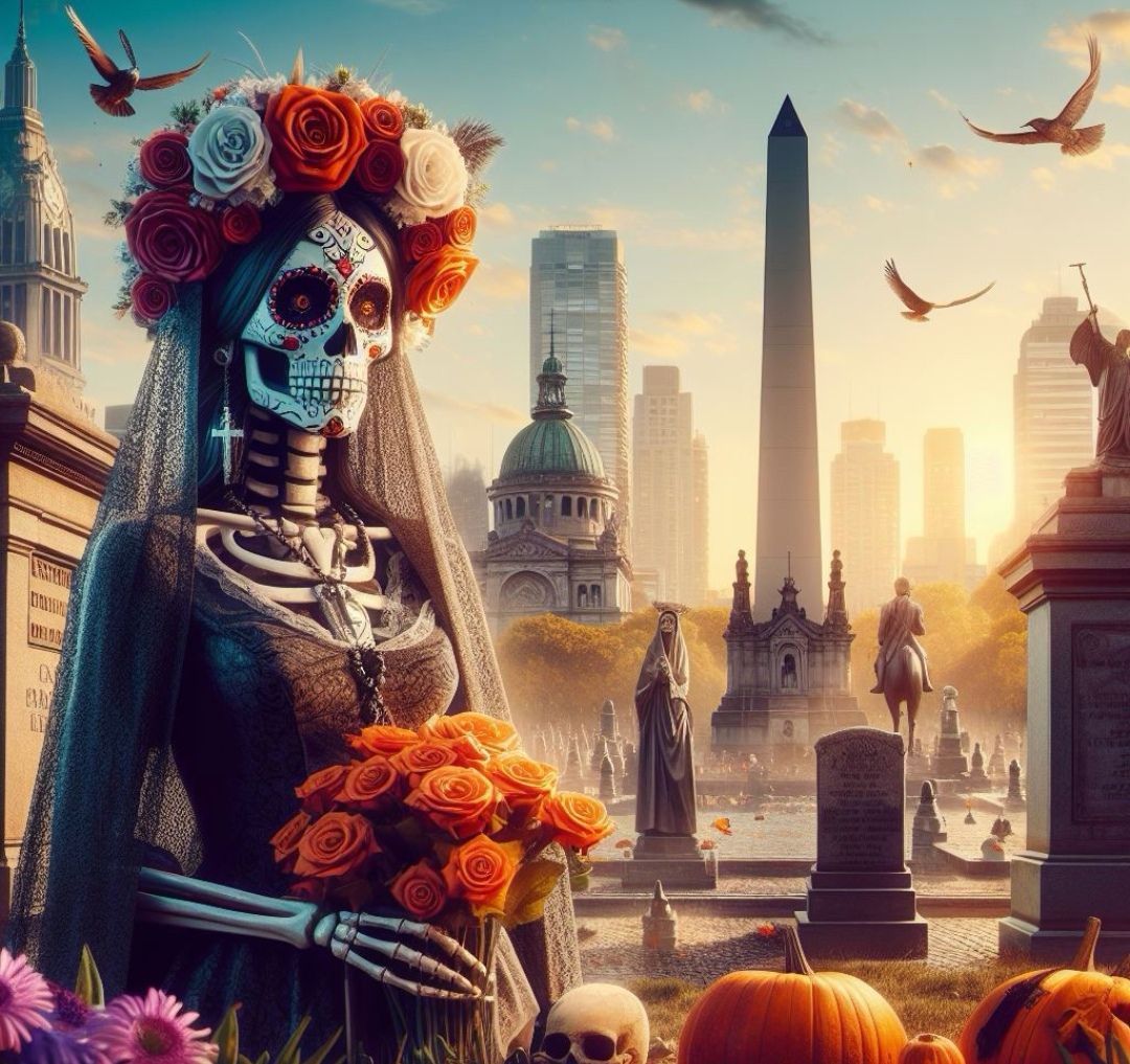 El Argentino Diario-La Catrina-Día de Todos los Muertos.