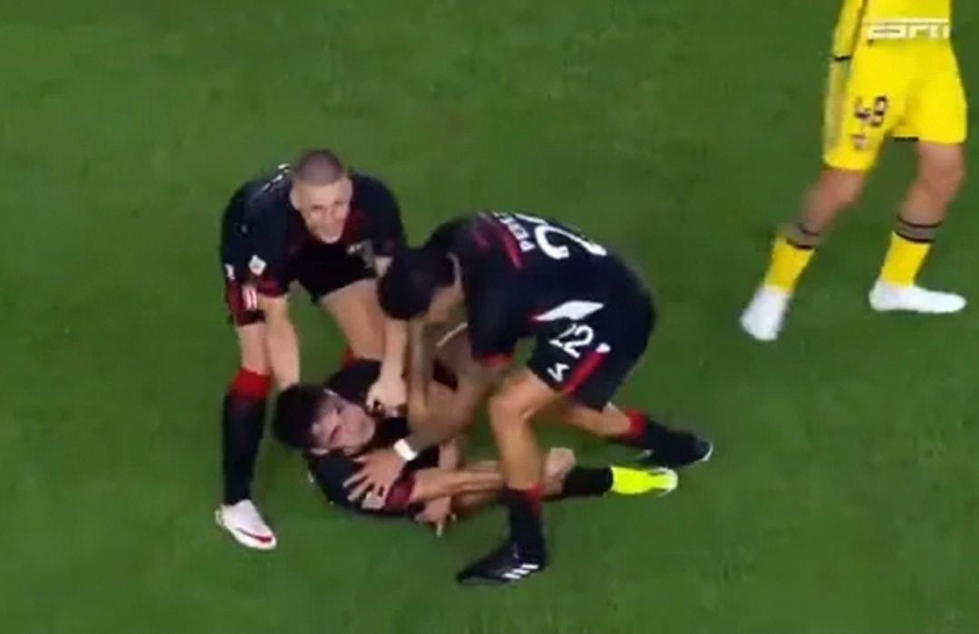 El Argentino Diario-Desmayo de Javier Altamirano.